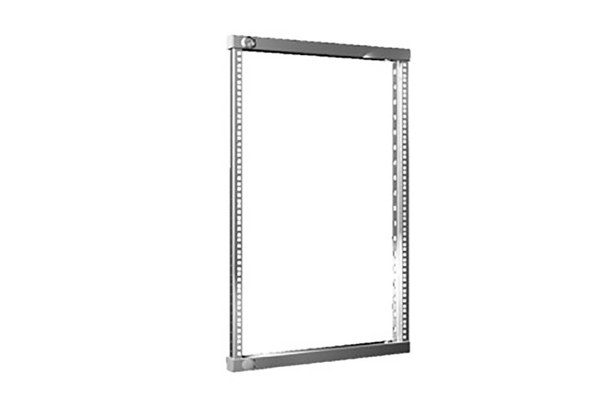 Rittal VX Series Grey 18 U Steel Server Rack , with Swing Frame, 100 mm Height 1100 mm