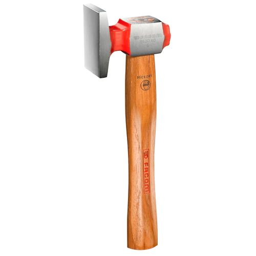 Facom Flat Dresser with Hickory Wood Handle, 320 g