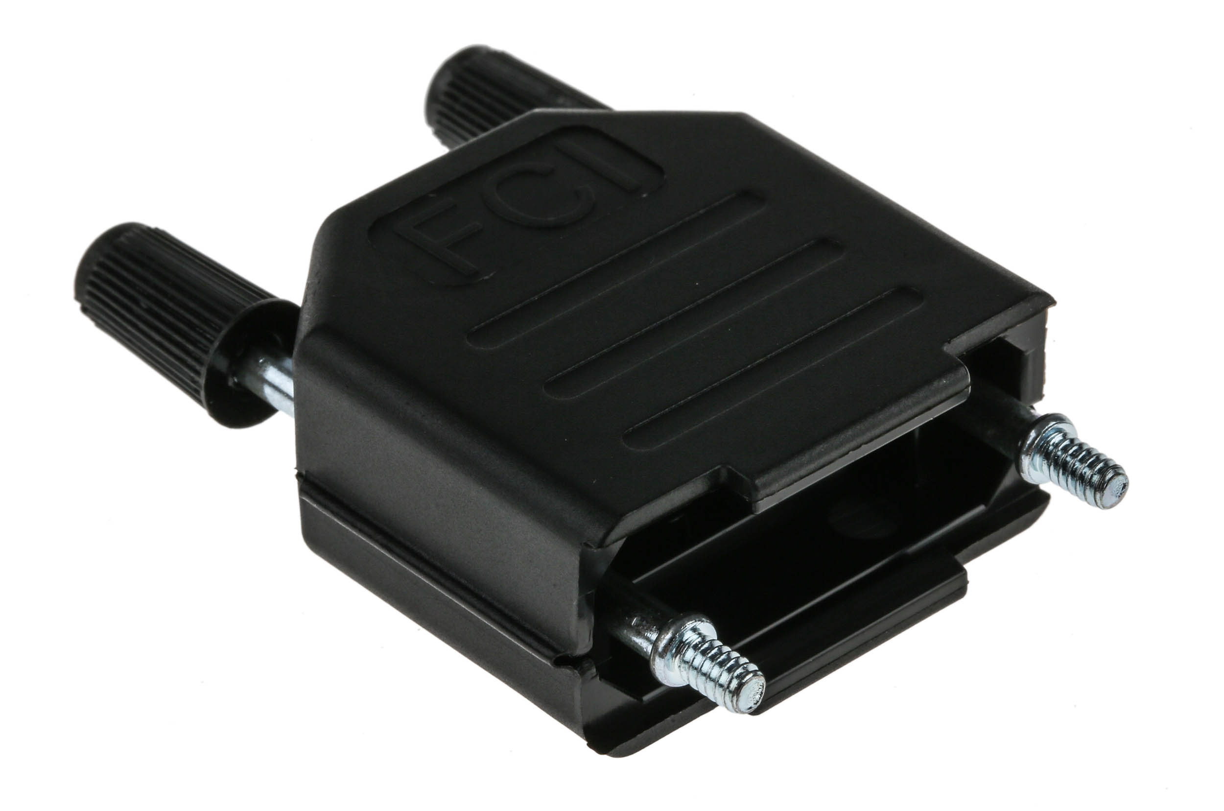 86303637blf Amphenol Communications Solutions BLF Series Nylon Straight D-Sub Backshell, 9 Way Strain Relief