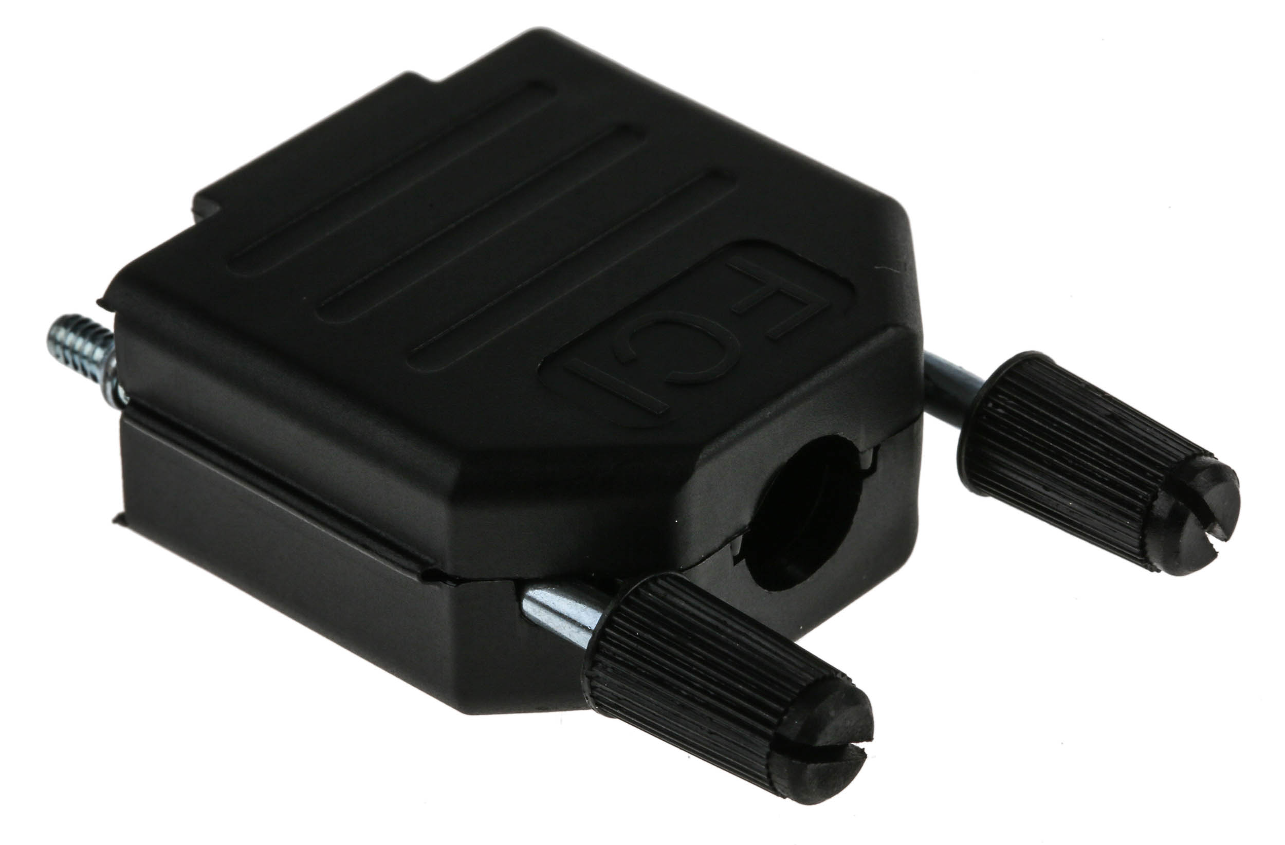 86303637blf Amphenol Communications Solutions BLF Series Nylon Straight D-Sub Backshell, 9 Way Strain Relief