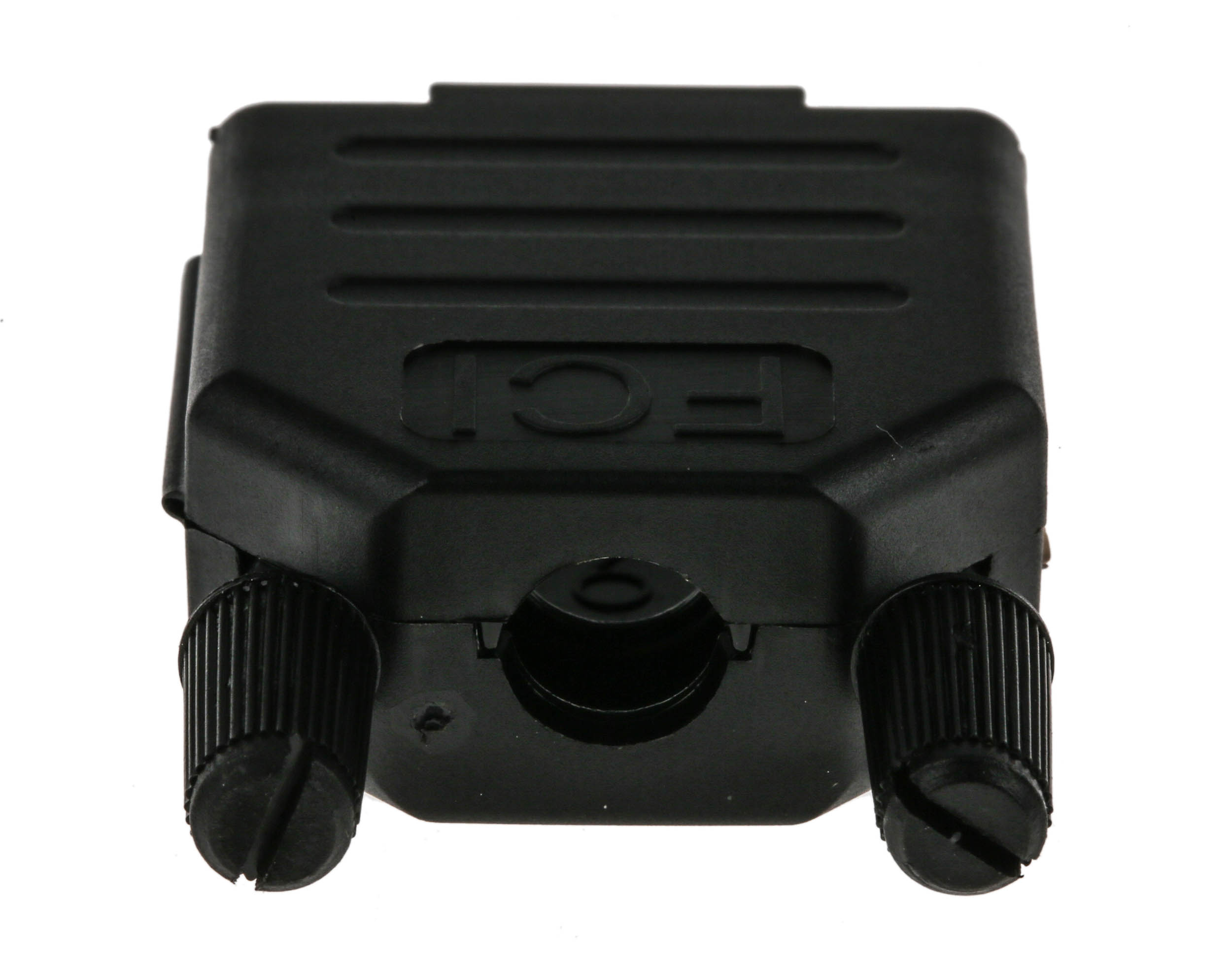 86303637blf Amphenol Communications Solutions BLF Series Nylon Straight D-Sub Backshell, 9 Way Strain Relief