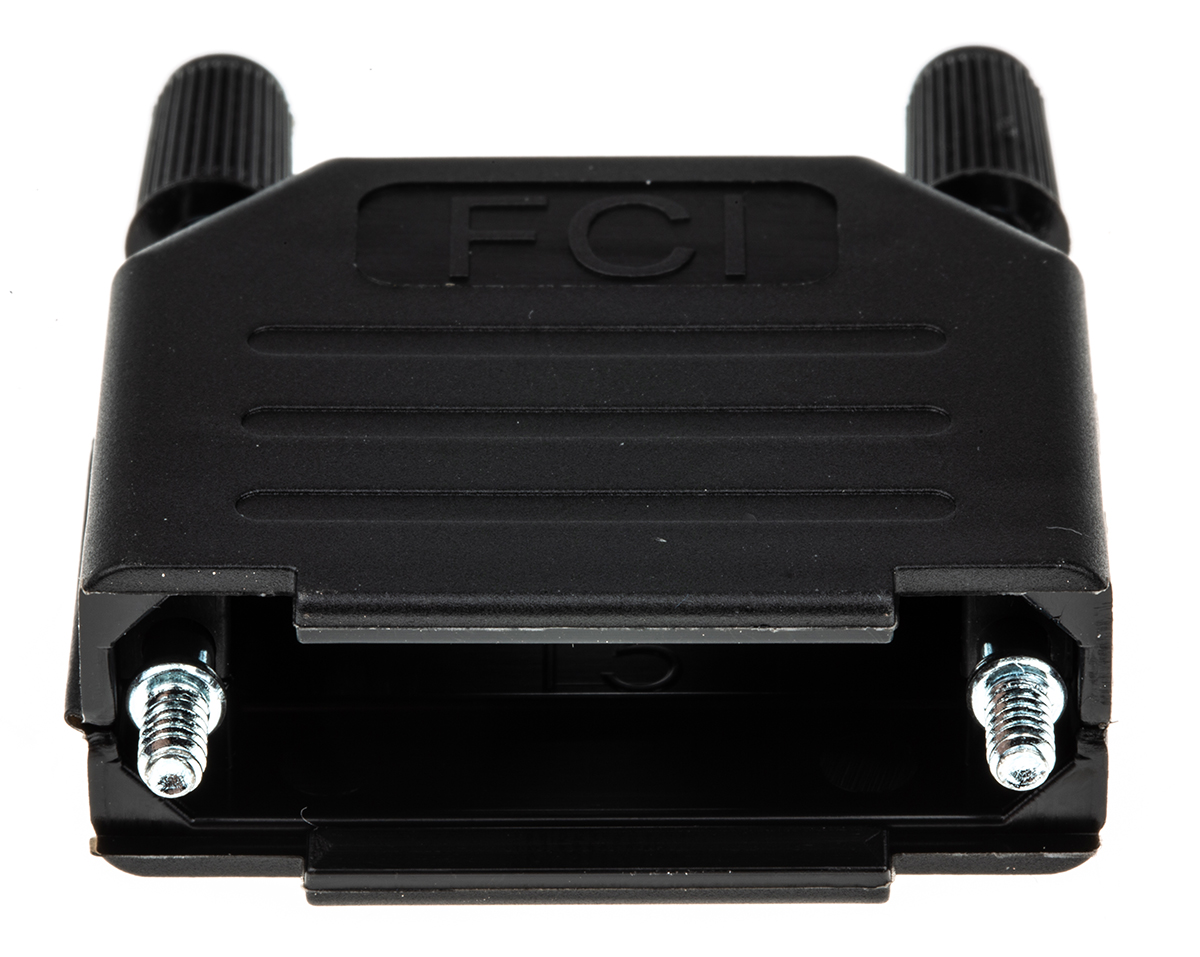 86303638blf RS PRO BLF Series Nylon Straight D-Sub Backshell, 15 Way Strain Relief