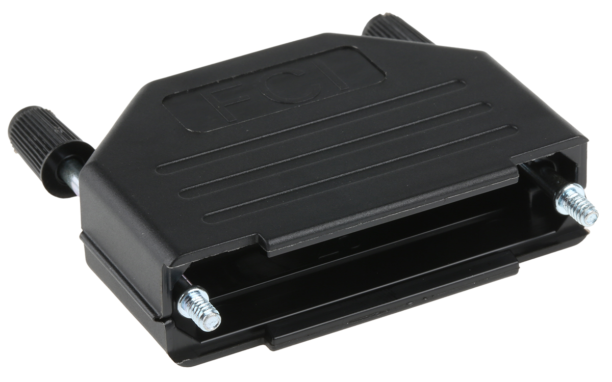 86303639blf Amphenol Communications Solutions BLF Series Plastic Straight D-Sub Backshell, 25 Way Strain Relief