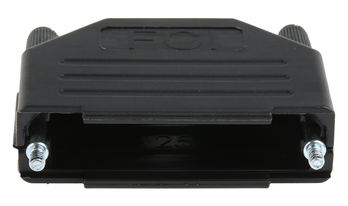 86303639blf Amphenol Communications Solutions BLF Series Plastic Straight D-Sub Backshell, 25 Way Strain Relief