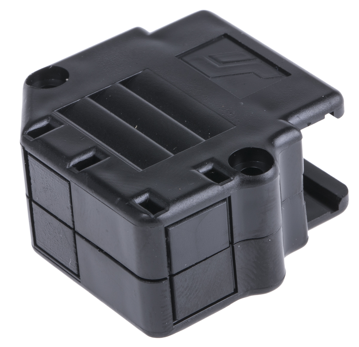 Amphenol Communications Solutions 863093C Series Thermoplastic Angled, Straight D-Sub Backshell, 15 Way Strain Relief