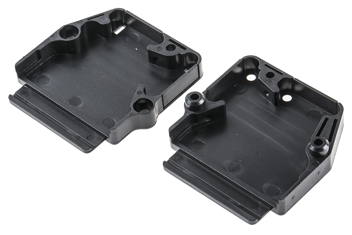 863093c25alf Amphenol Communications Solutions 863093C Series Thermoplastic Angled, Straight D-Sub Backshell, 25 Way Strain Relief