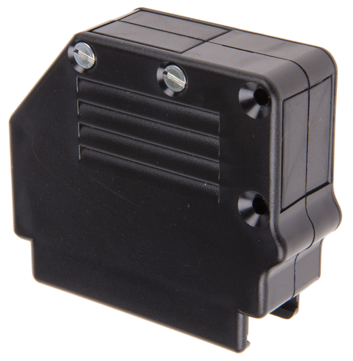 863093c50alf Amphenol Communications Solutions 863093C Series Thermoplastic Angled, Straight D-Sub Backshell, 50 Way Strain Relief