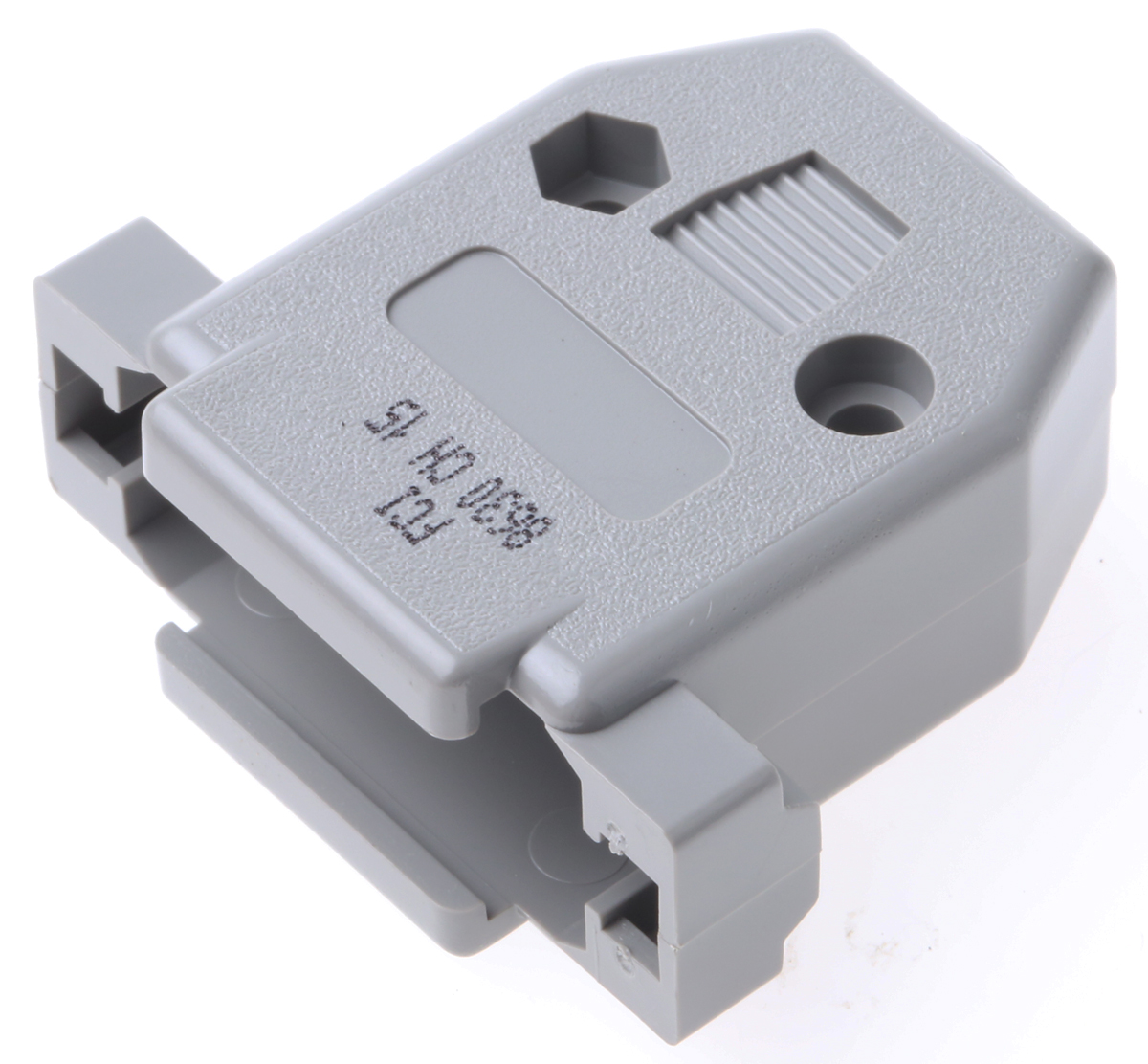 Amphenol Communications Solutions 8630CH Series Thermoplastic Straight D-Sub Backshell, 15 Way