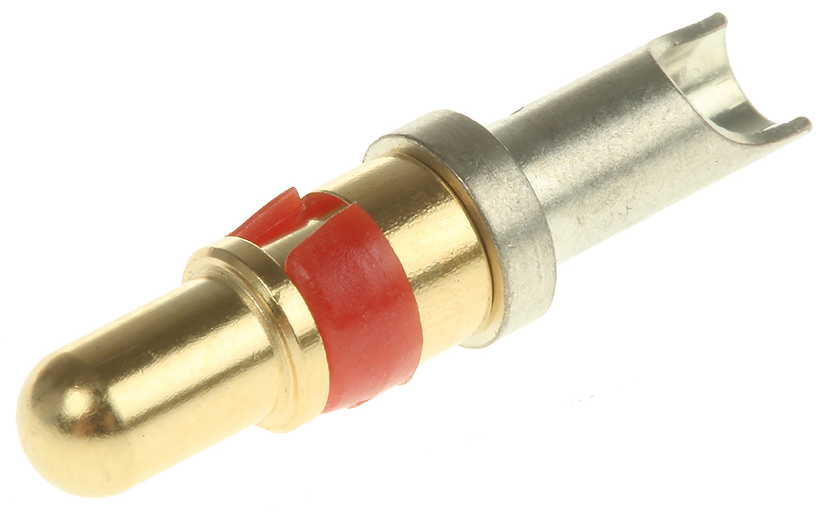 Amphenol Communications Solutions, DW Series, Male Solder D-Sub Connector Power Contact, Gold over Nickel Power 12 AWG