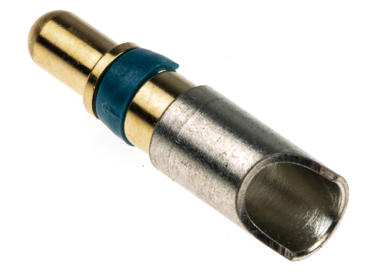Amphenol Communications Solutions, DW Series, Male Solder D-Sub Connector Power Contact, Gold over Nickel Power 8 AWG
