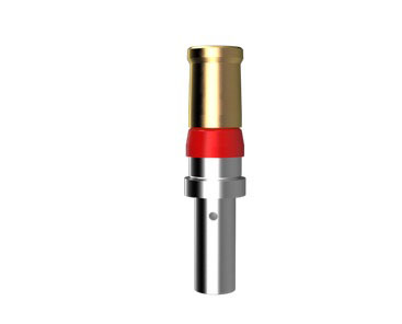 Amphenol Communications Solutions, DW Series, Female Crimp D-Sub Connector Contact, Gold over Nickel Power 8 AWG