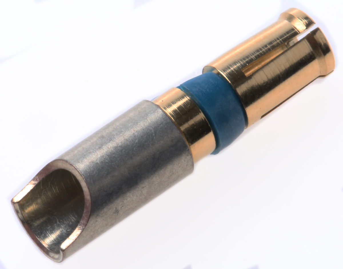 8638pss4005lf Amphenol Communications Solutions, DW Series, Female Solder D-Sub Connector Power Contact, Gold over Nickel Power 8 AWG