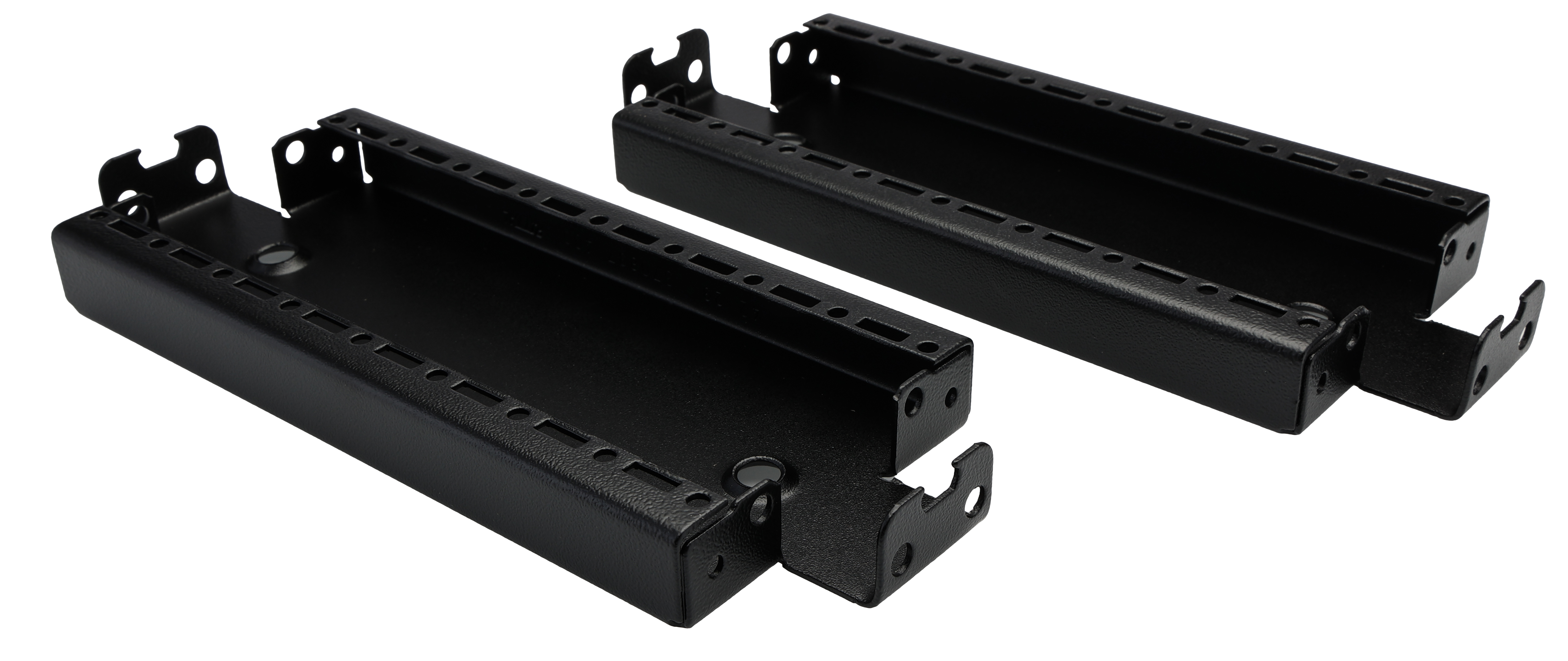 Rittal Black Steel Rack Panel, 20 HP 100 mm