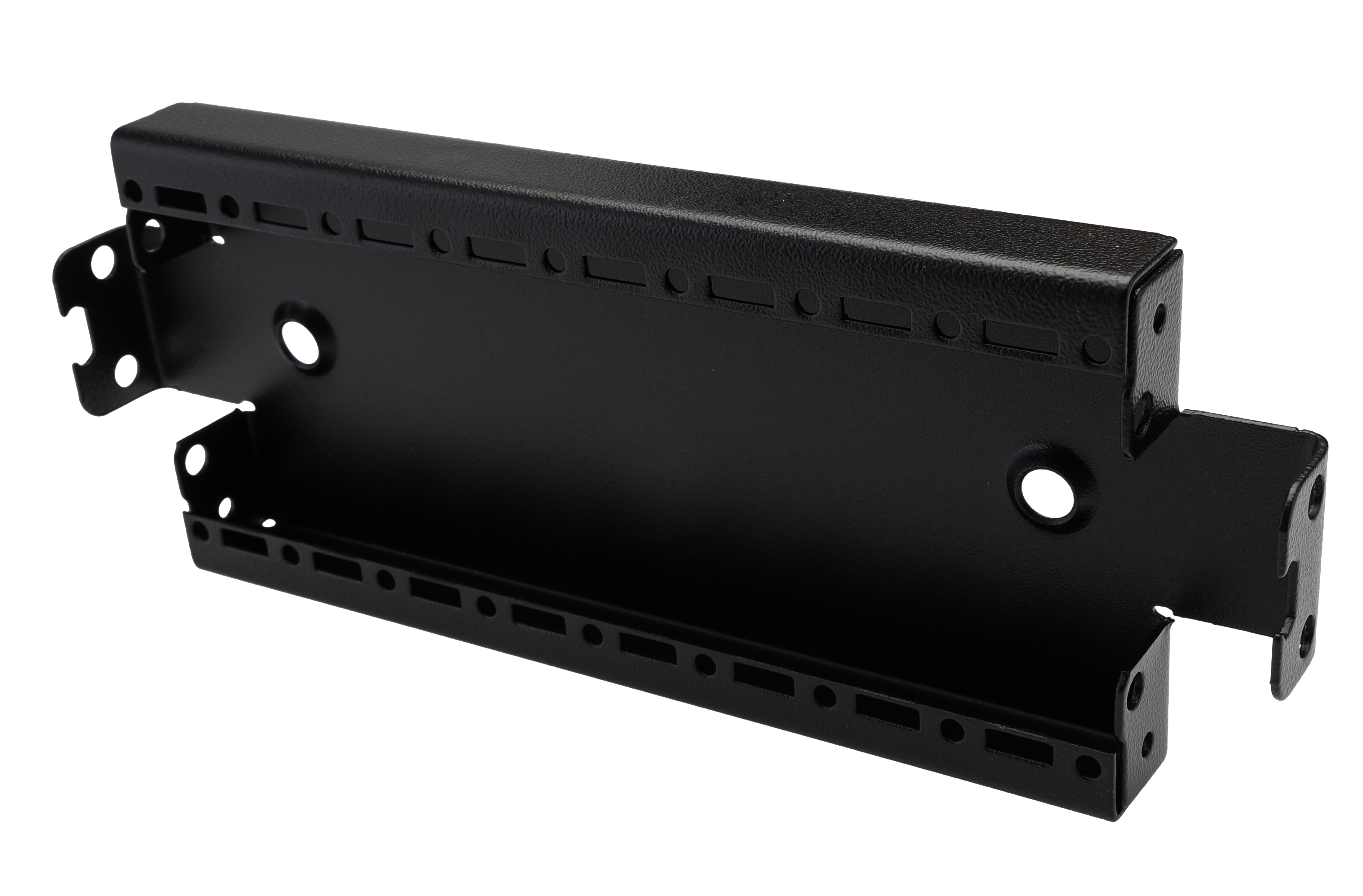 8640031 Rittal Black Steel Rack Panel, 20 HP 100 mm
