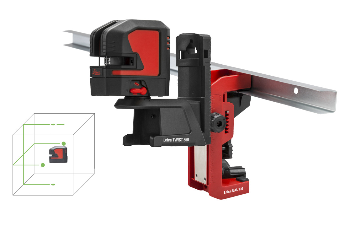 864435 Leica 525 nm Laser Colour Green Laser Level, 2