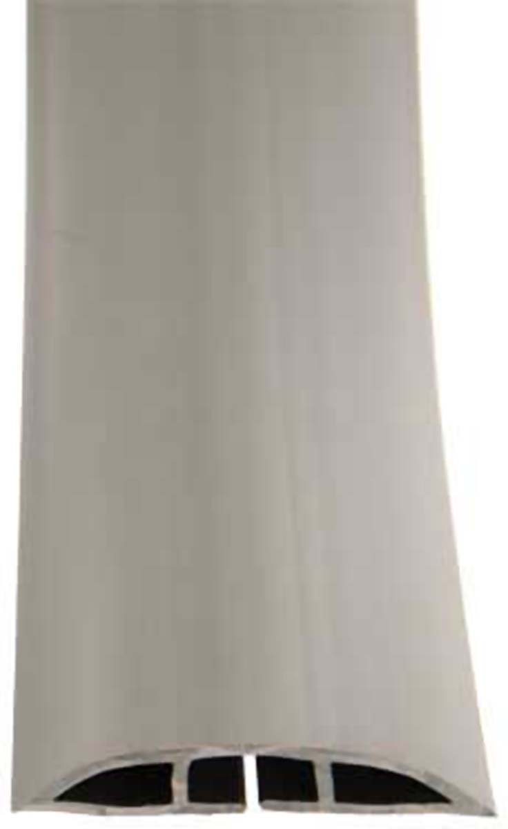 RS PRO 1.83 m Grey Cable Cover in Polyvinyl Chloride, 22 mm ID