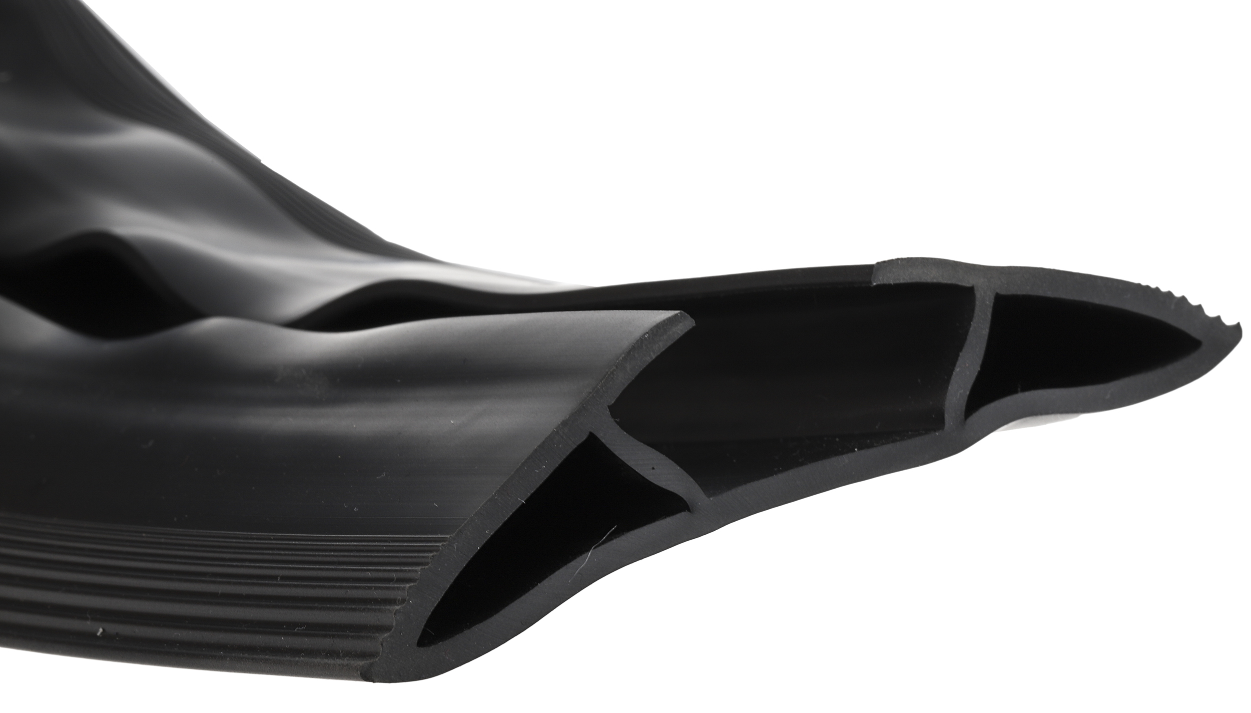 865-9552 RS PRO 1.83 m Black Cable Cover in Polyvinyl Chloride, 29.4 mm ID