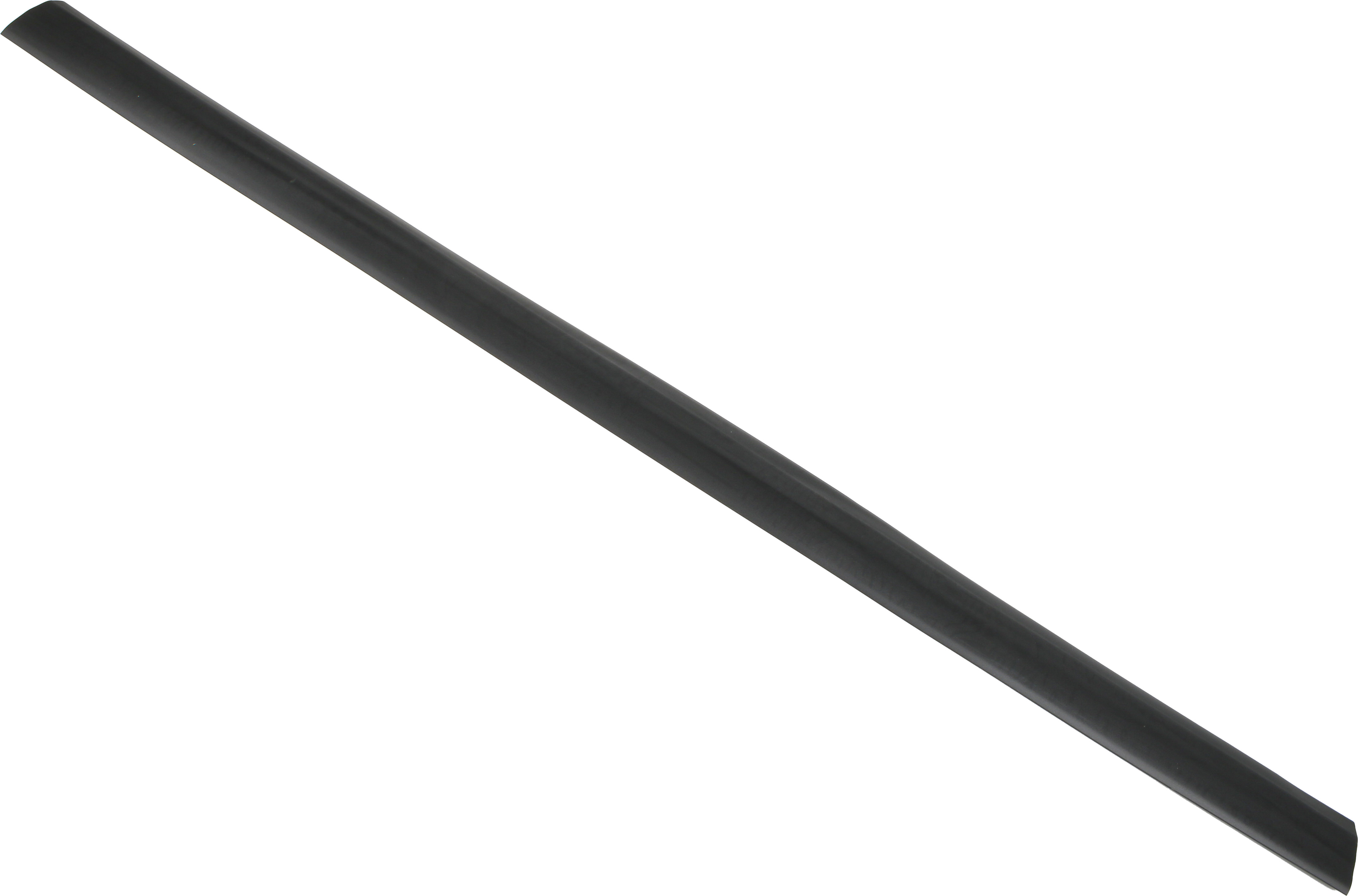 RS PRO 1 m Black Cable Cover in Polyvinyl Chloride