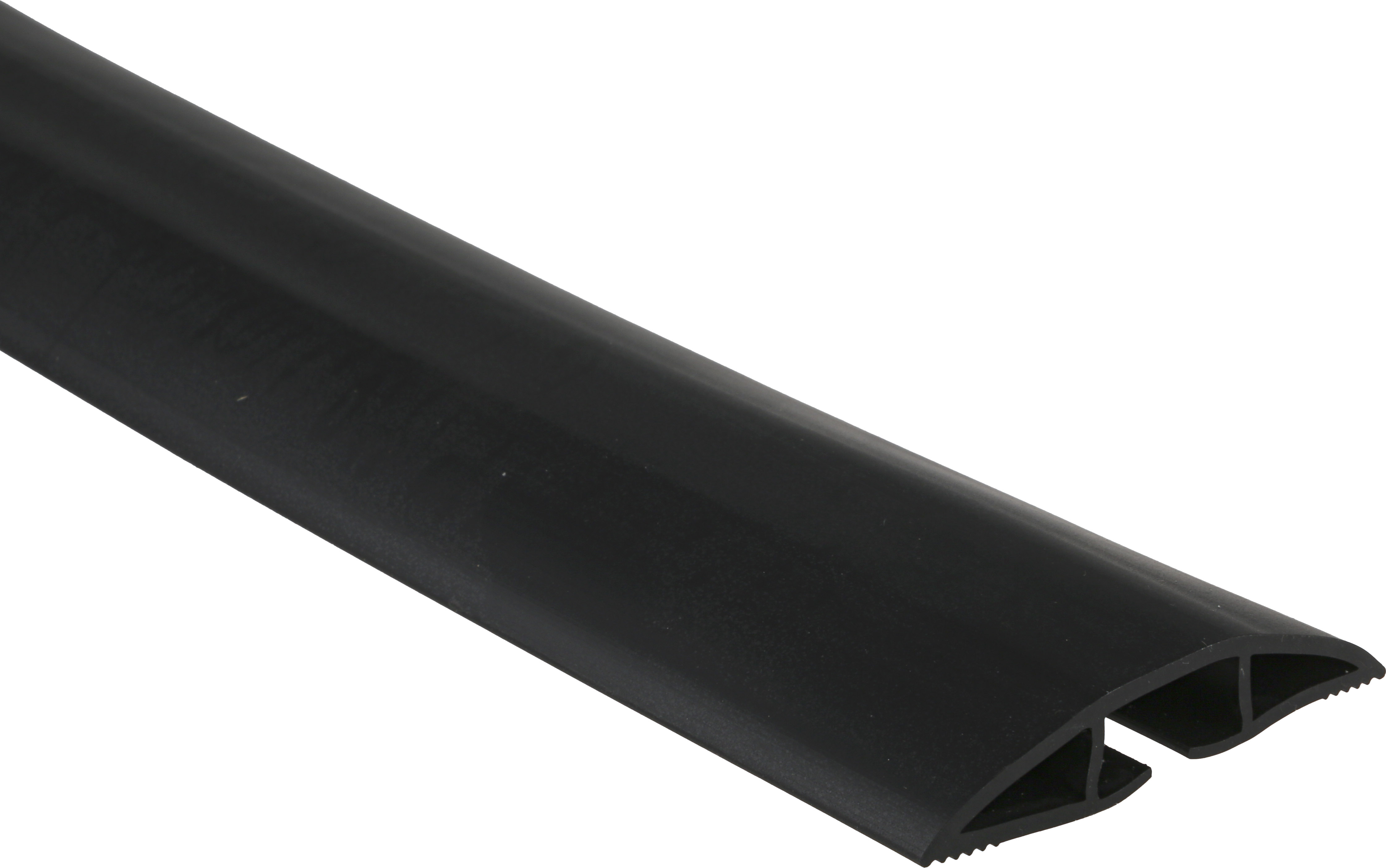 865-9596 RS PRO 1 m Black Cable Cover in Polyvinyl Chloride