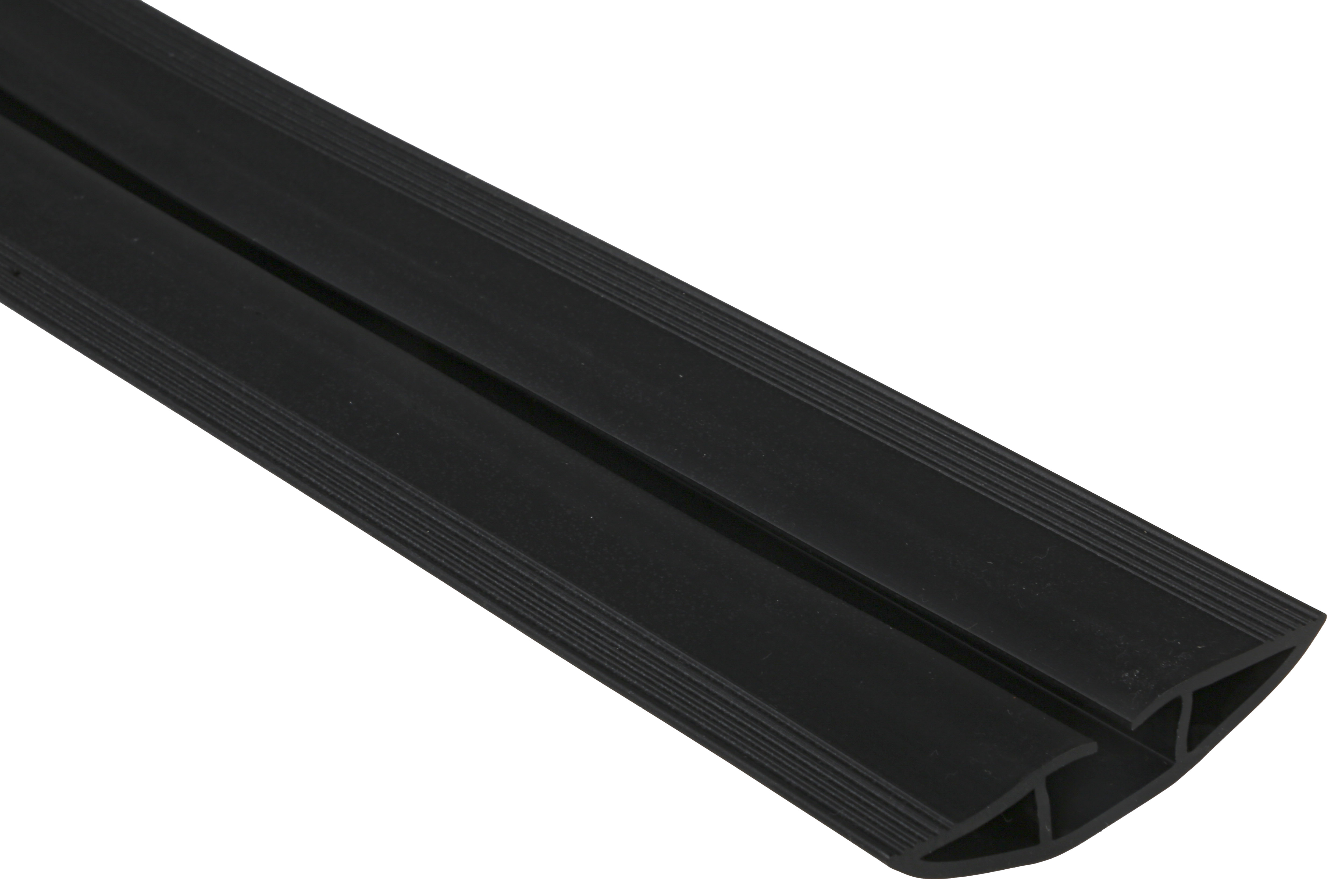 865-9596 RS PRO 1 m Black Cable Cover in Polyvinyl Chloride