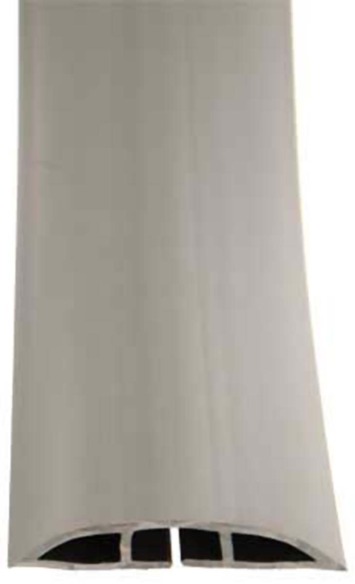 RS PRO 1 m Grey Cable Cover in Polyvinyl Chloride, 29.4 mm ID