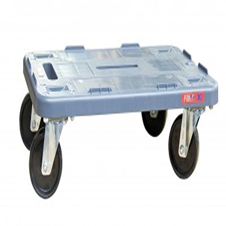 FIMM Polypropylene Dolly, 500 kg Load, 400mm W x 600 mm L x 145 mm H