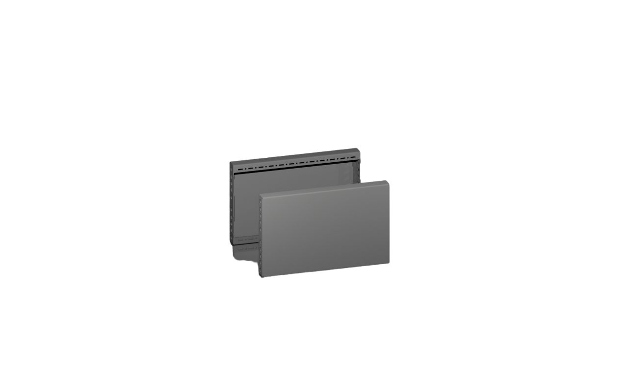 Rittal Front Trim Kit Base/Plinth Trim Panel for Use with VX Base/Plinth System
