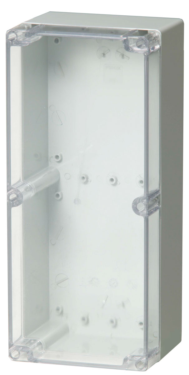 Fibox PC Series Polycarbonate General Purpose Enclosure, IP66, IP67, 340 x 150 x 121mm