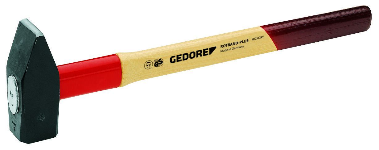Gedore Forged Alloy Head Sledge Hammer with Wood Handle, 5000 g