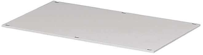 Bopla Natural Aluminium Rack Panel, 3 U, 63 HP 128.4 mm 320mm