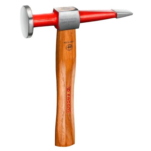 Facom Planishing Hammer with Hickory Wood Handle, 320 g