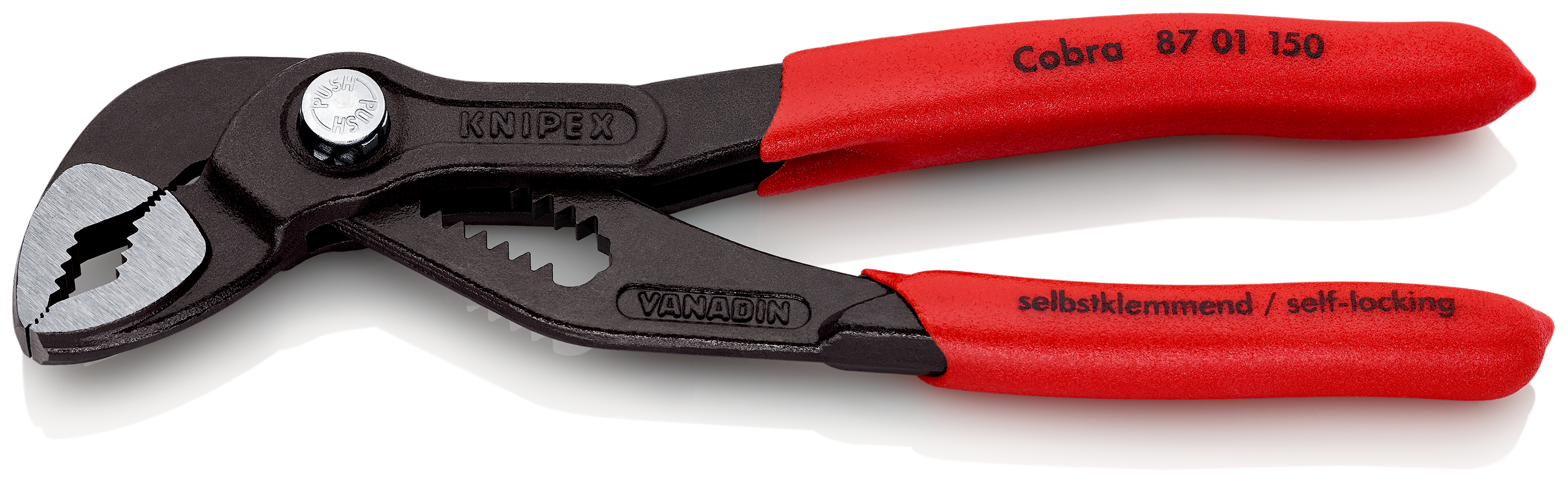 Knipex Cobra® 1-Piece Water Pump Plier, 150 mm Overall, 30mm Jaw