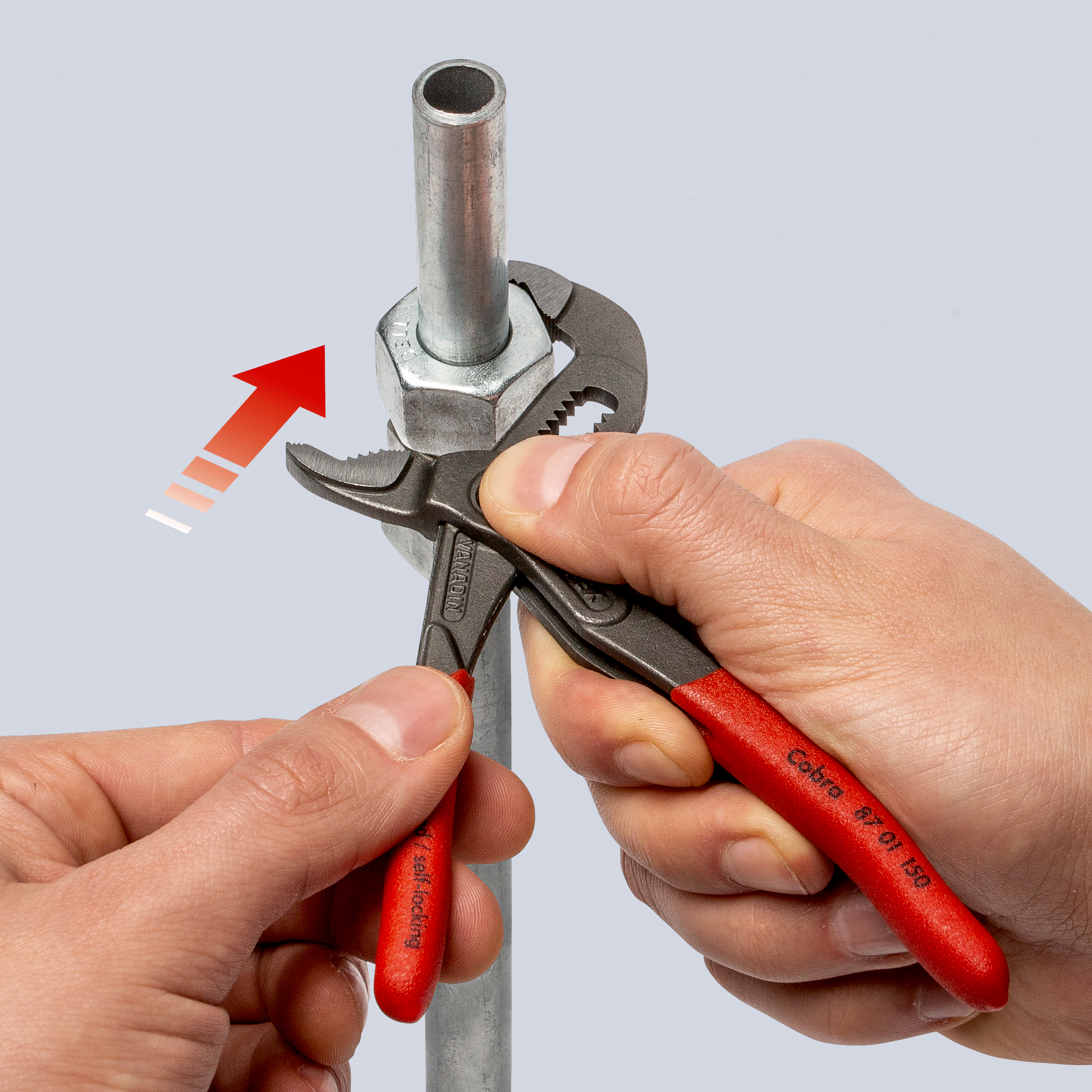 87-01-150 Knipex Cobra® 1-Piece Water Pump Plier, 150 mm Overall, 30mm Jaw