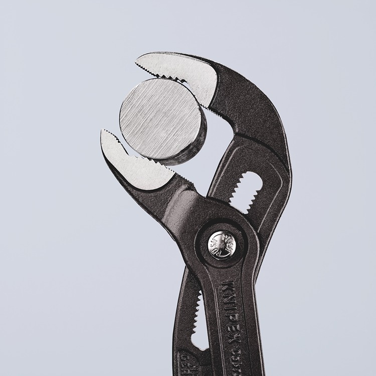 87-01-300 Knipex Cobra® 1-Piece Hightech Water Pump Pliers, 300 mm Overall, 0.42in Jaw