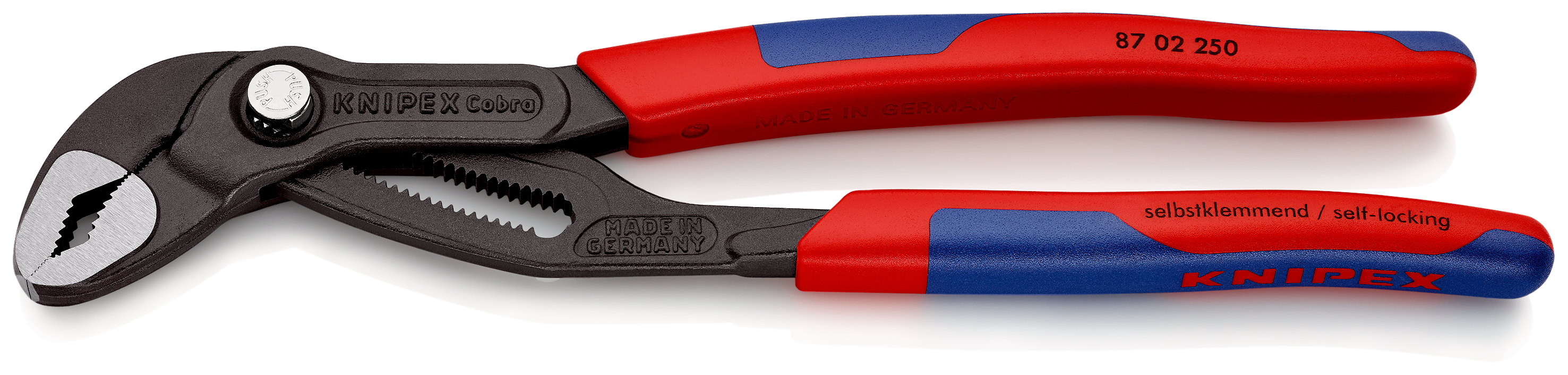Knipex Cobra® 1-Piece Water Pump Plier, 250 mm Overall, 46mm Jaw