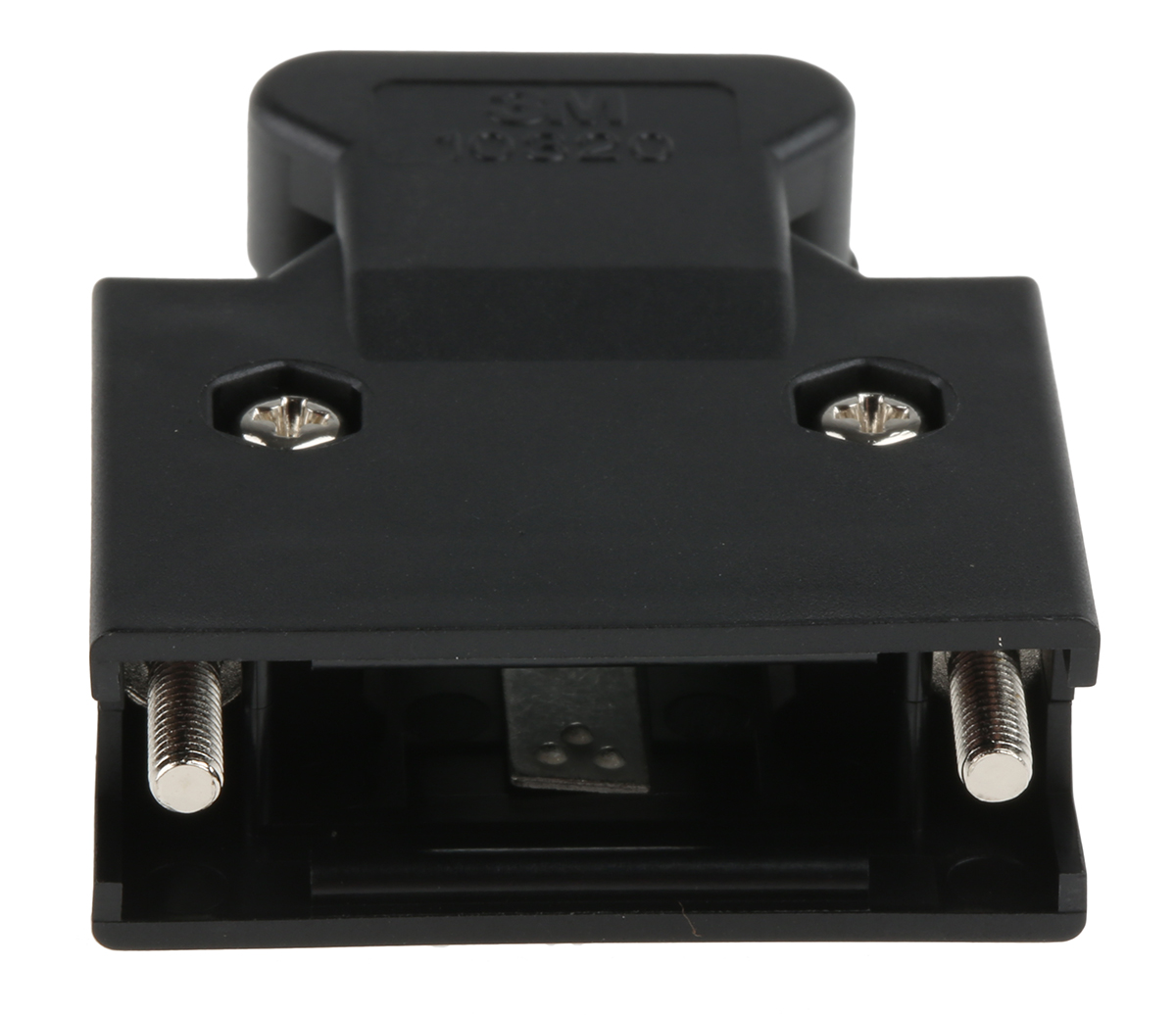 10320-52a0-008 3M 103 Series Polymer D Sub Backshell, 20 Way, Strain Relief