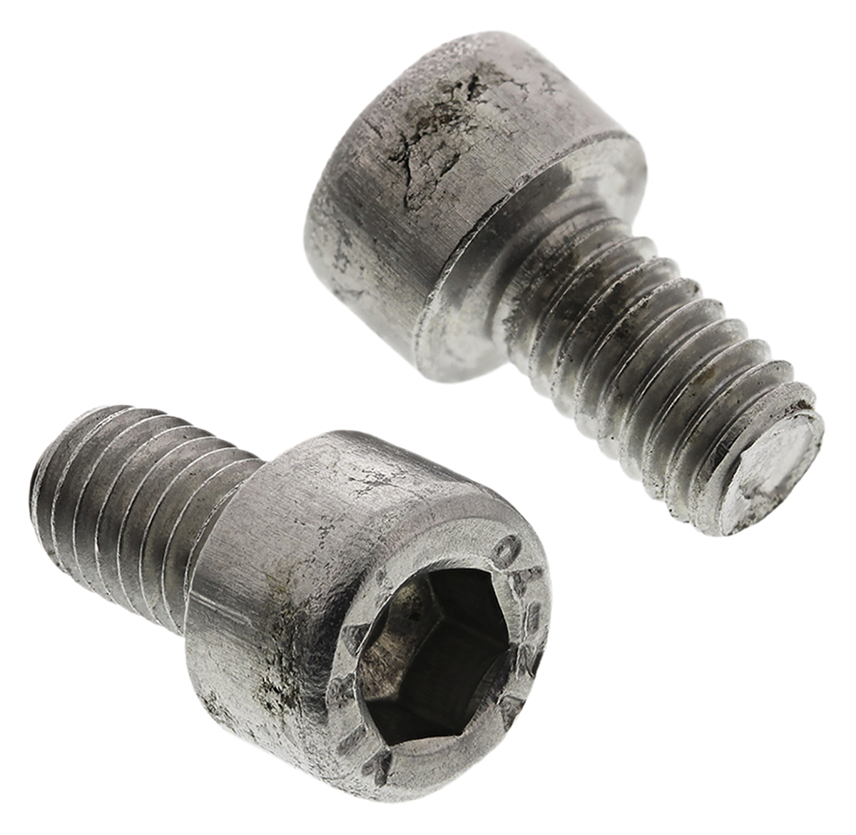 RS PRO Plain Stainless Steel Hex Socket Cap Screw, Hex, M6 x 10 mm