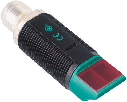 Pepperl + Fuchs Through Beam (Emitter and Receiver) Photoelectric Sensor 12 m Detection Range PNP IP67 Barrel Style
