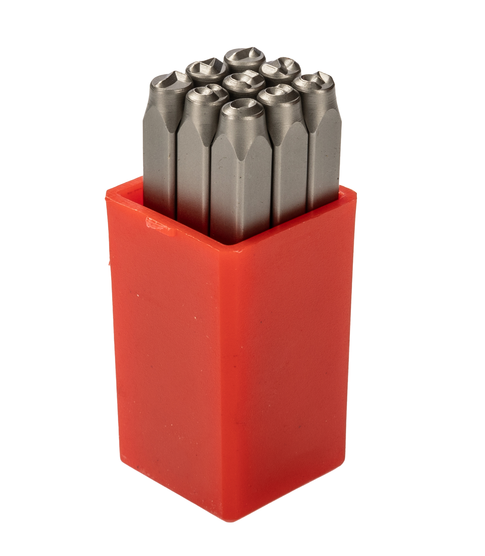 RS PRO 4 mm x 9 Piece Engraving Number Punch Set