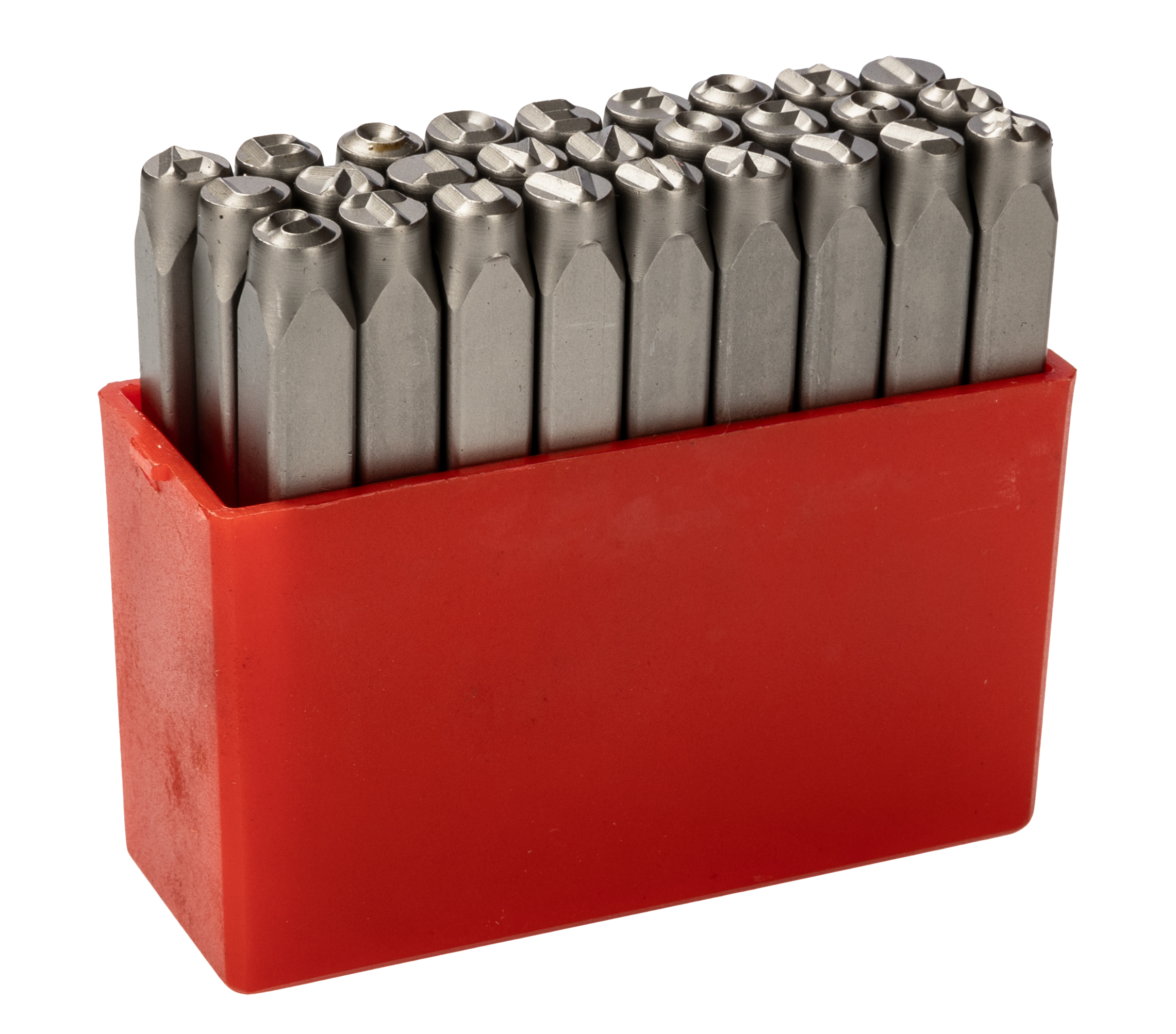 RS PRO 5 mm x 27 Piece Engraving Letter Punch Set, (Size In 5.0mm, Symbol: &, Letter: Capital A-Z (Face), 27Pcs Letter
