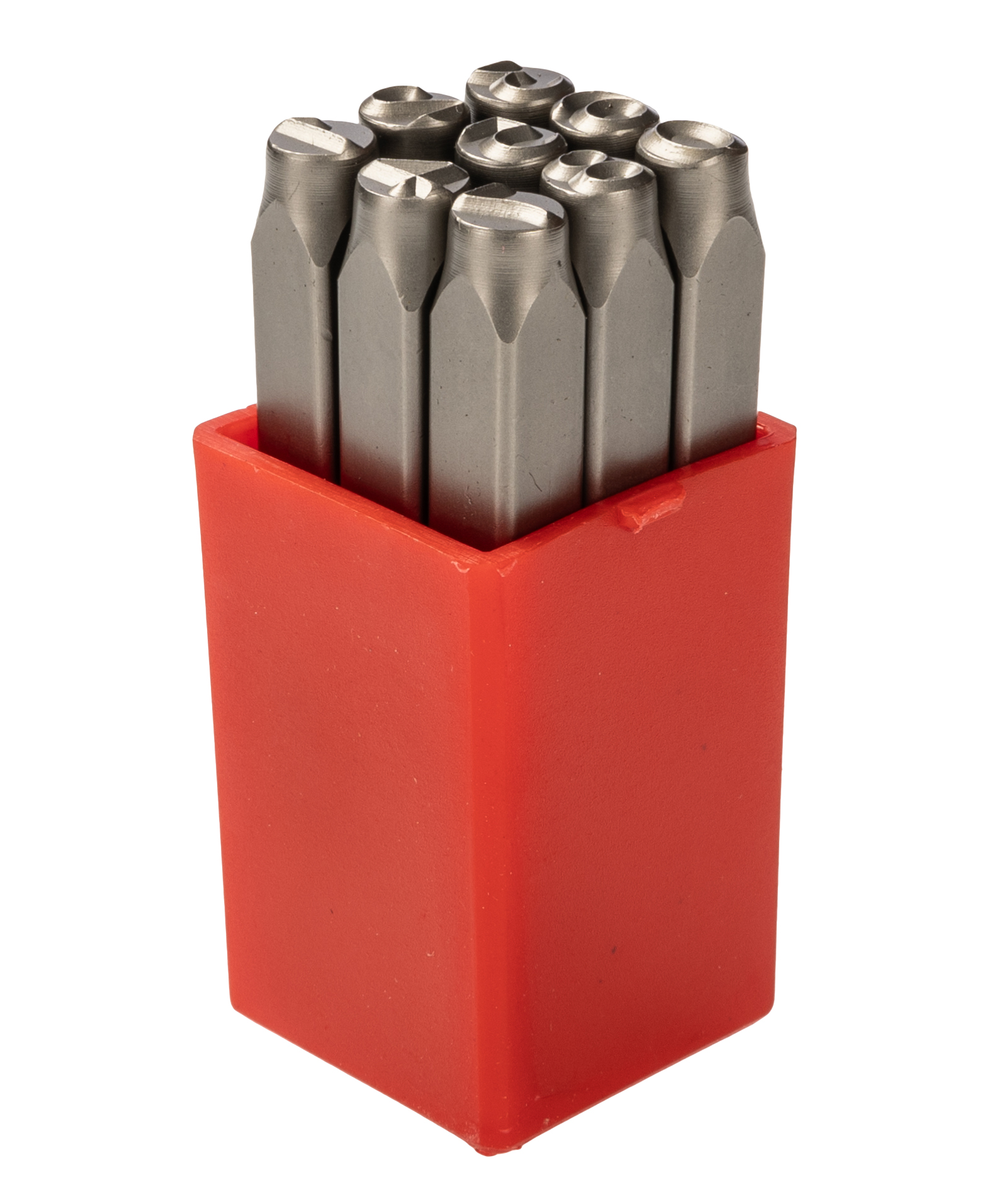 RS PRO 6 mm x 9 Piece Engraving Number Punch Set