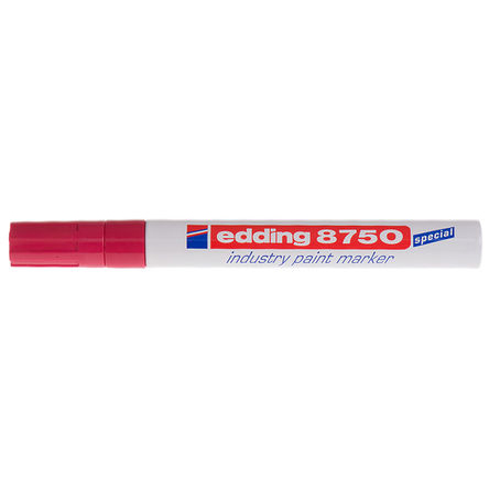 Edding Red 4 mm Paint Marker Pen for use with Plastic, Metal, Rubber Surfaces