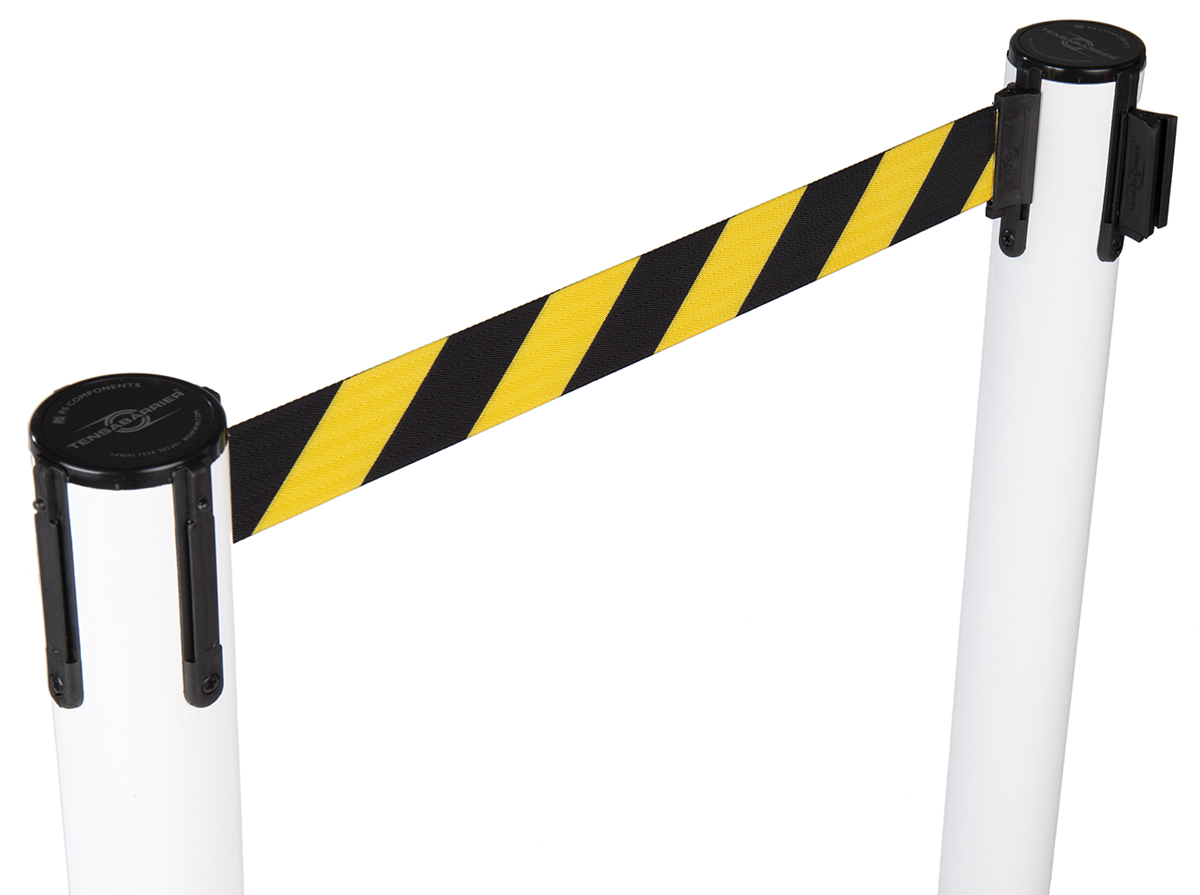 875t-32-d4 Tensator, 2.3 m Safety Barrier, Polyvinyl Chloride (Unplasticised) (Plastic)