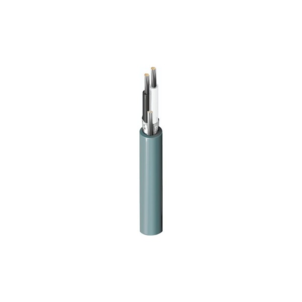 Belden 8760 Series 2 Core, 0.96 mm² CSA Screened, 0.222 in OD, 152 m, Silver