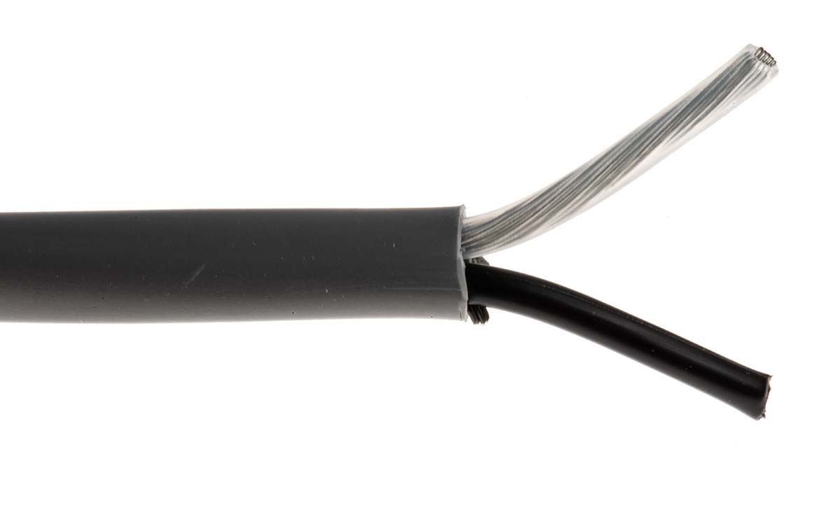 876001305 Belden YE00421 Series 1 Screened, 304 m, Silver