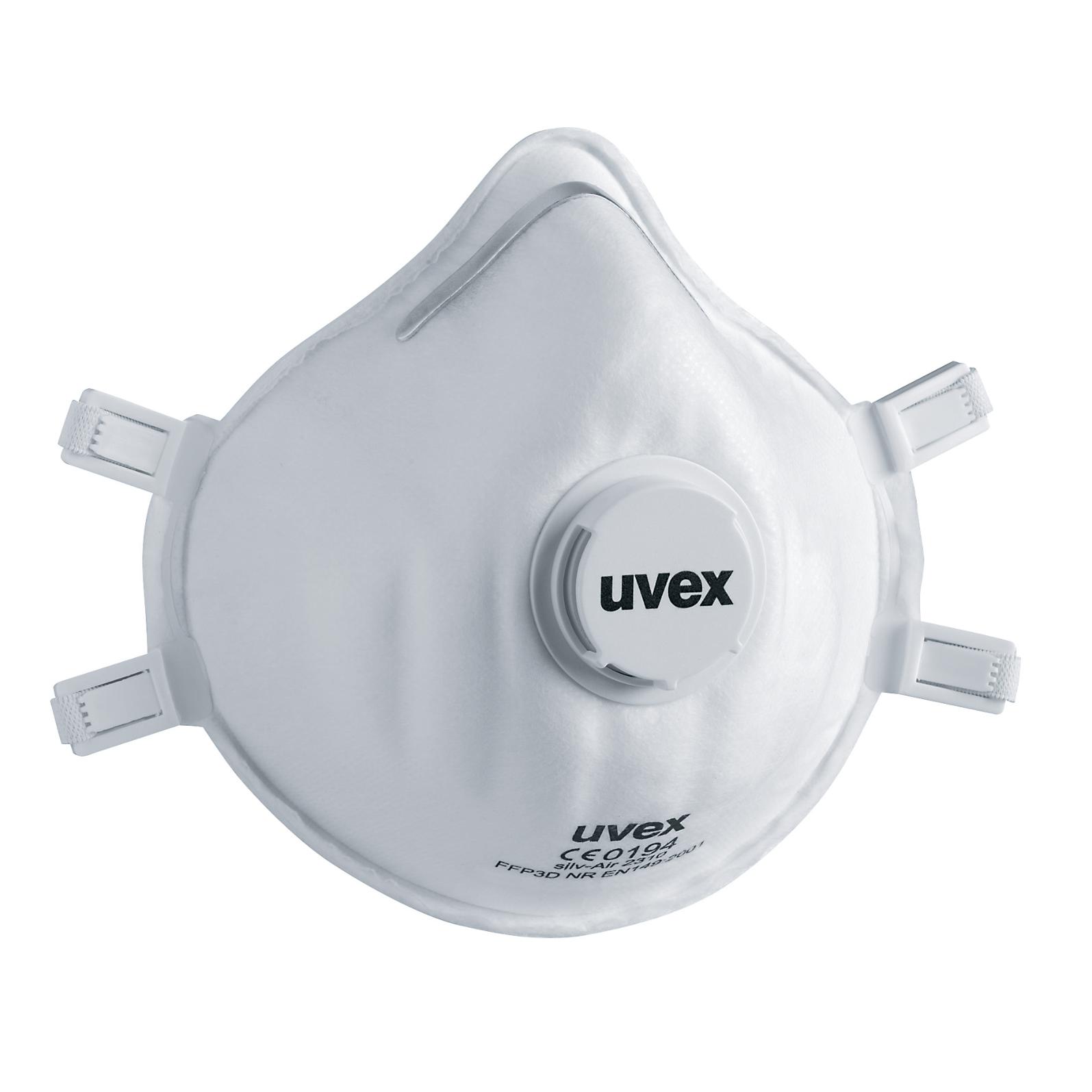 uvex Uvex silv-Air 2310 Series Disposable Respirator for Aerosol, General Purpose, Nuisance Odour, Respiratory