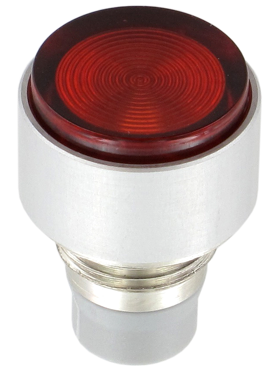 Sloan Panel Mount Indicator Lens Rectangular Style, Red