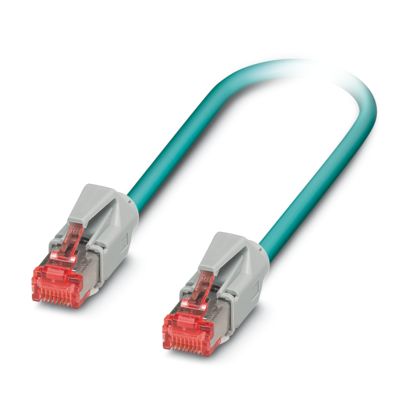 Phoenix Contact1422639, 45m Cat5, Light Blue RJ45 to Male RJ45 Male, Shielded Shielded, Terminated Polyurethane Sheath