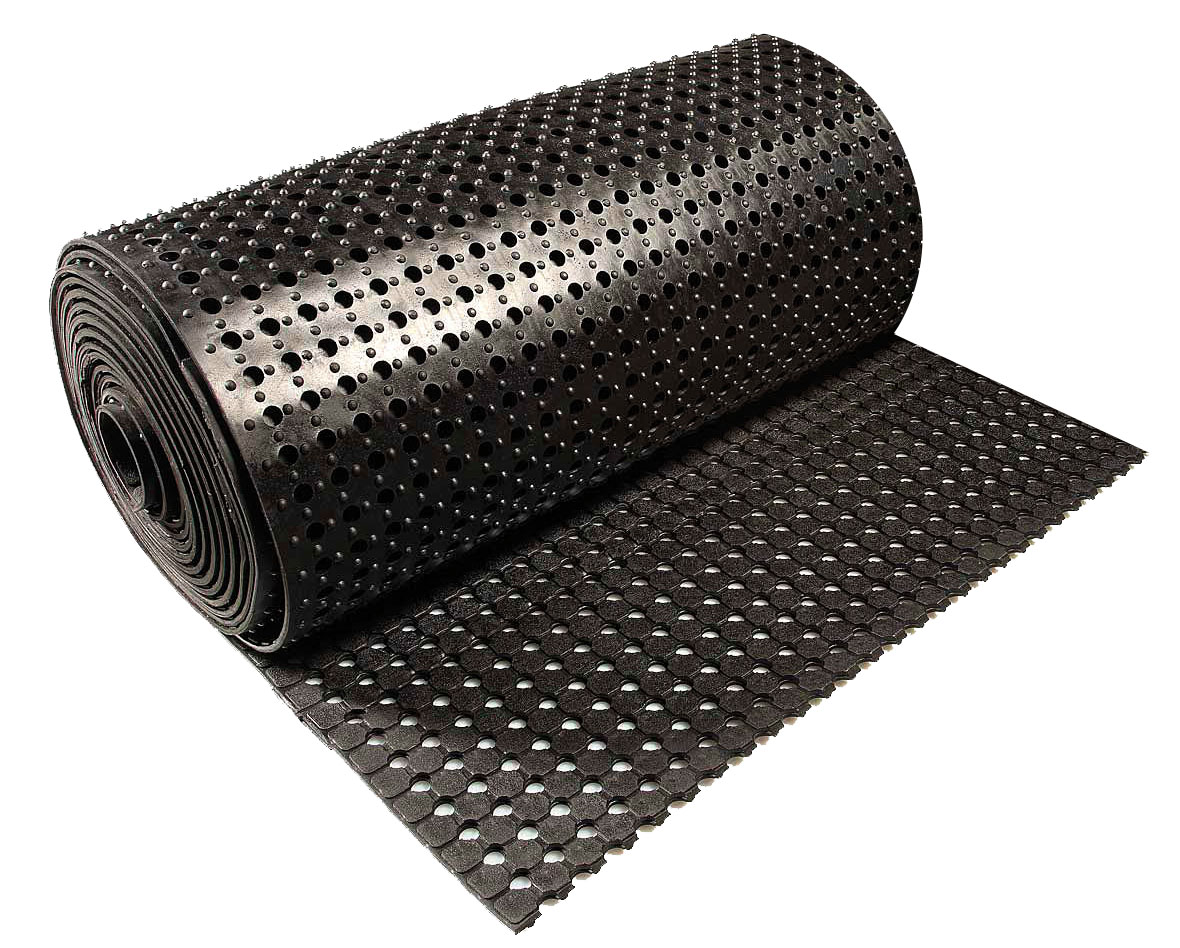 MR12 Safety Mat, Natural Rubber 10m x 910mm