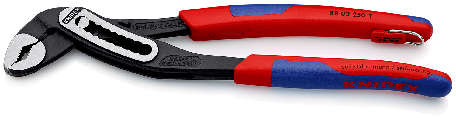 Knipex Alligator® 1-Piece Water Pump Plier, 250 mm Overall, 46mm Jaw